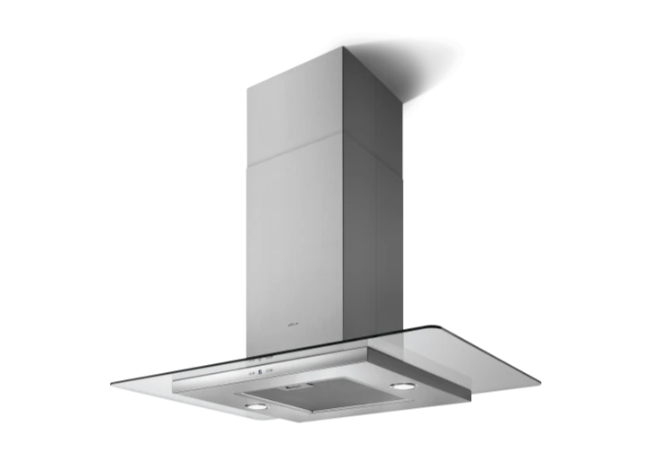 TRIBE A ISLAND IX/A/90X60 Eilandafzuigkap Elica | RVS & Glas | Moderne Stijl