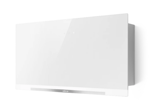 Elica APLOMB WH/A/60 witte wanddampkap, 60 cm breed, met LED-verlichting.