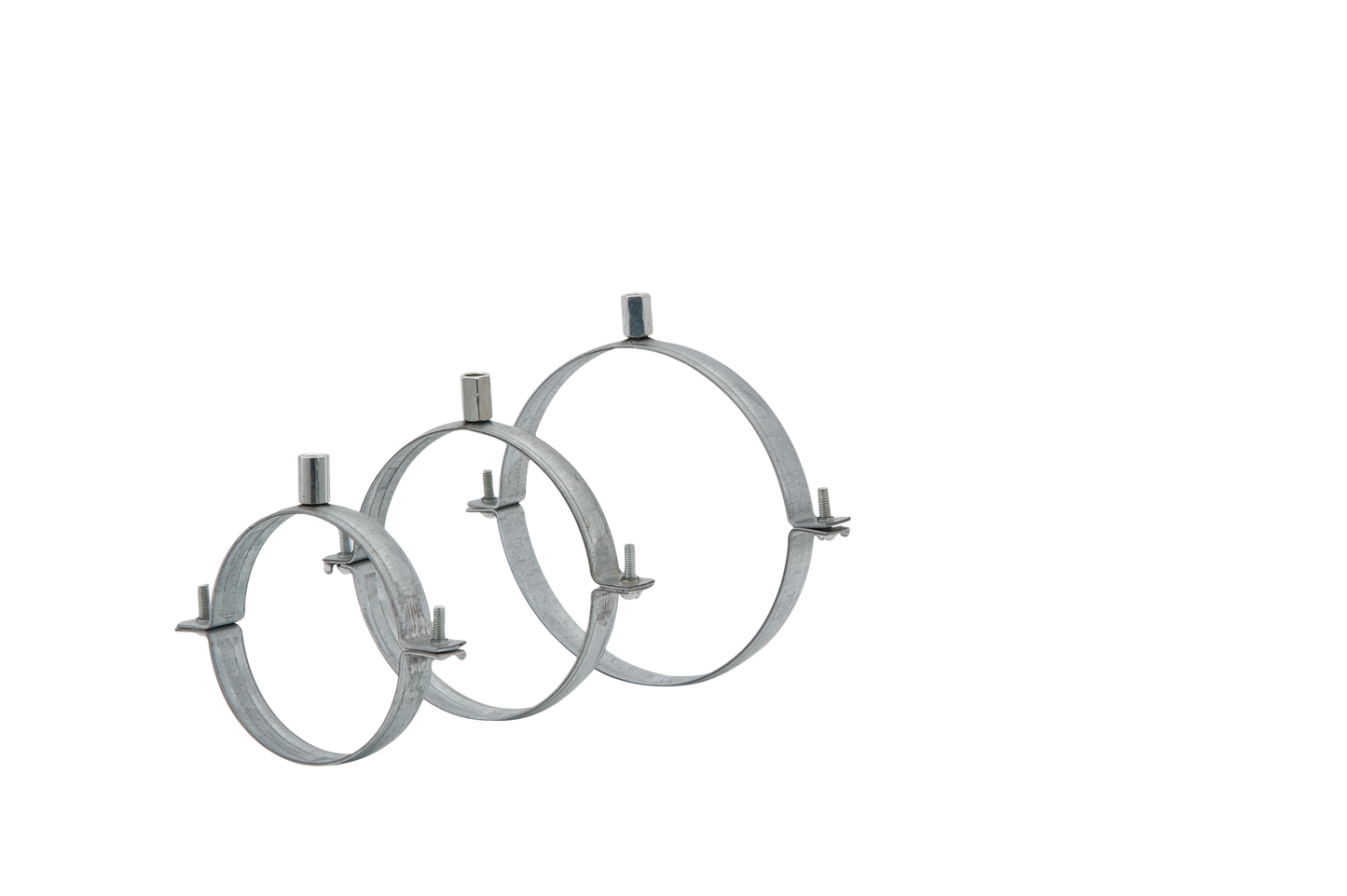 Ophangbeugels ronde kanaalsystemen 150 Ø
