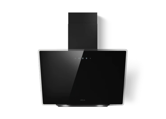 Elica SHIRE BL/A/60 mat zwarte wanddampkap van 60 cm, modern en compact