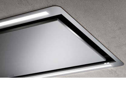 HILIGHT-X H16 IX/A/100 – Ultra-slanke plafondafzuigkap met glazen paneel